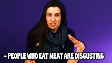Crazy Vegetarians Try Meat For The First Time..