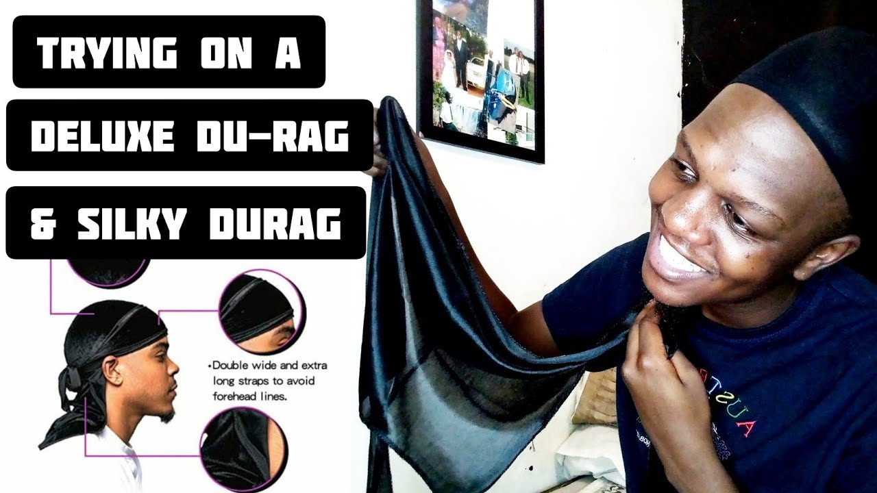 Profyle Dru Rag Trying on, Dulaxe Du-Rag and Silky Durag /Zimbabwean YouTuber/ - YouTube