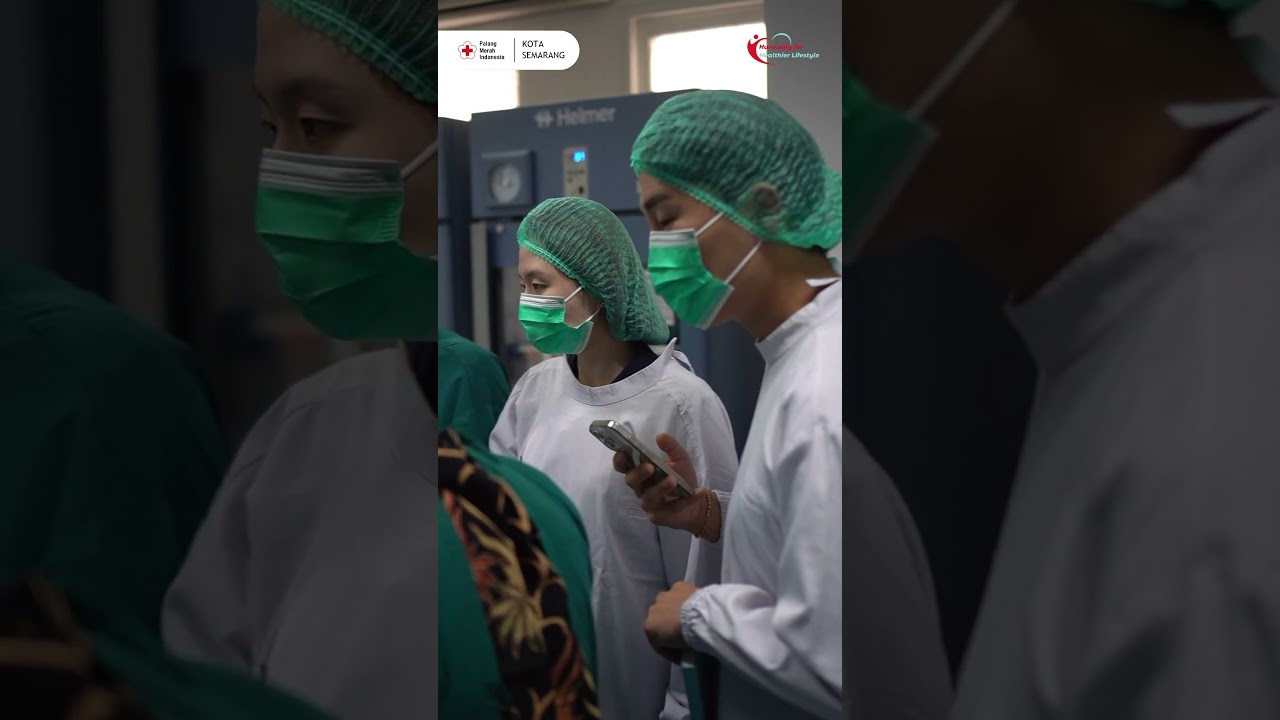 UDD PMI Kota Semarang menerima kunjungan SK Plasma Core Indonesia 🤝