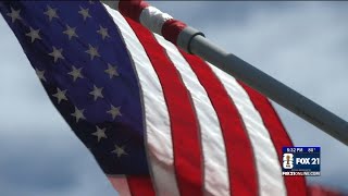 Duluth Legion helps properly retire worn American flags