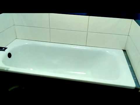 🛁 Установка металлической ванны Kaldewei