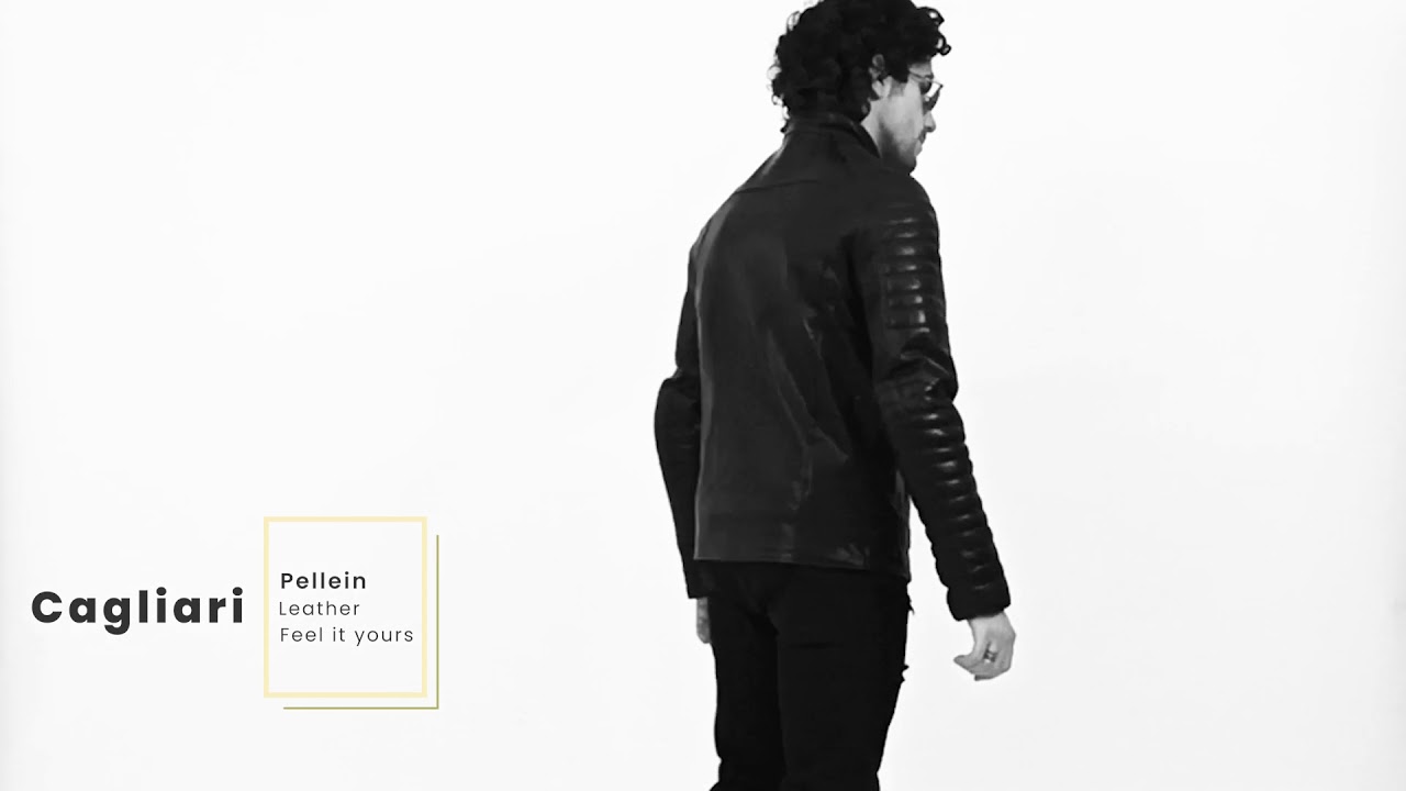 Chiodo in vera pelle uomo Cagliari