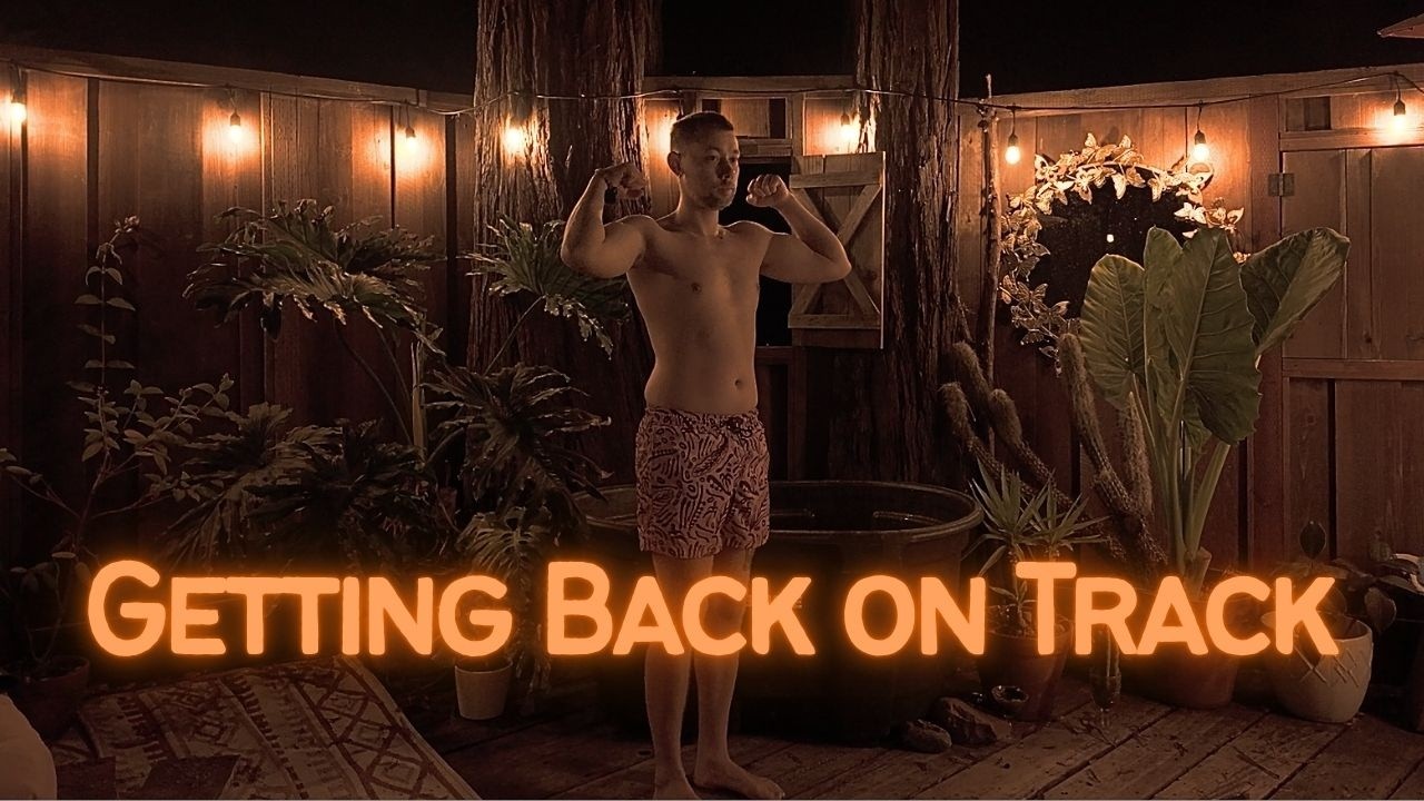 get back on track; don't lose momentum