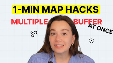 Multiple Buffer Analysis | 1-Minute GIS Tutorial in Atlas