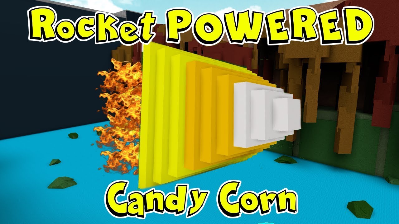 Rocket Powered Candy Corn In Build A Boat For Treasure In Roblox Youtube - roblox candy corn