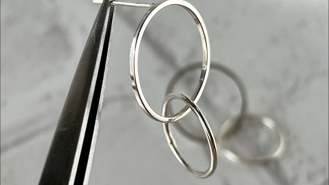 アクセサリー製作☆シルバーフィルドピアス☆ロウ付け