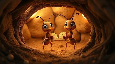🍞💛 Share your cookies with your friends, kind little ant | Easy listening nursery rhymes