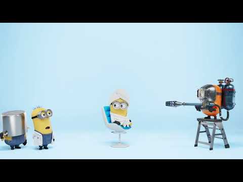 WFP 2455600 LRP P26 Effaclar Minions Media Hero15sec 1920x1080 FR 260617 v01 - Canadian-French advert with the (American) Despicable Me minions as a special guest.