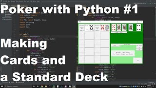 Poker with Python #1 - Making Cards and a Standard Deck