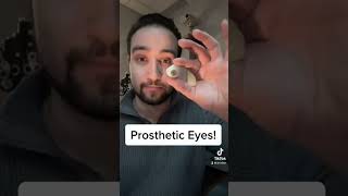 Prosthetic Eye! #eyehealth #eyedoctor #youtube #youtubeshorts