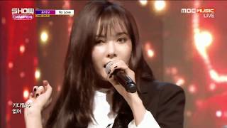 4Minute Comeback Stage No Love + Hate Show Champion (2/3/2016) [CC: ENG SUBS]