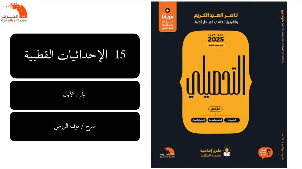 45| رياضيات تحصيلي ( الإحداثيات القطبية ) الجزء الأول