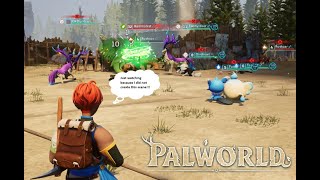 Palworld - What would happen if Mammoth + Low Rank Pal + Syndicate Thug meet at the same time???