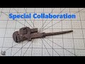 Mini Pipe Wrench Restoration - With Help From @bigvicsworkshop