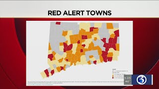 VIDEO: 30 cities and towns uner a 'Red Alert' in CT