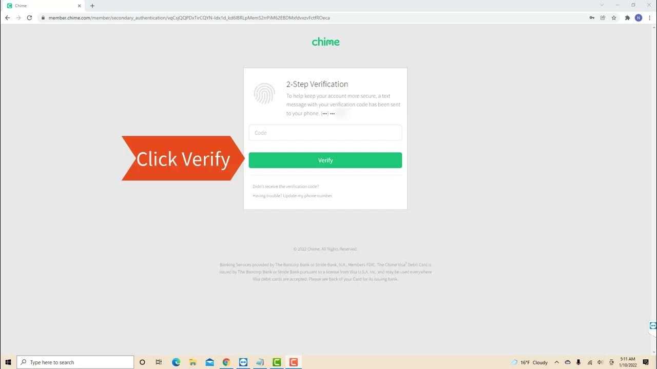 Activate Your Chime Debit Card YouTube