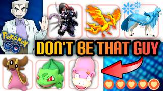 *REMOTE TRADING ETIQUETTE BE FAIR* Pokemon GO screenshot 2