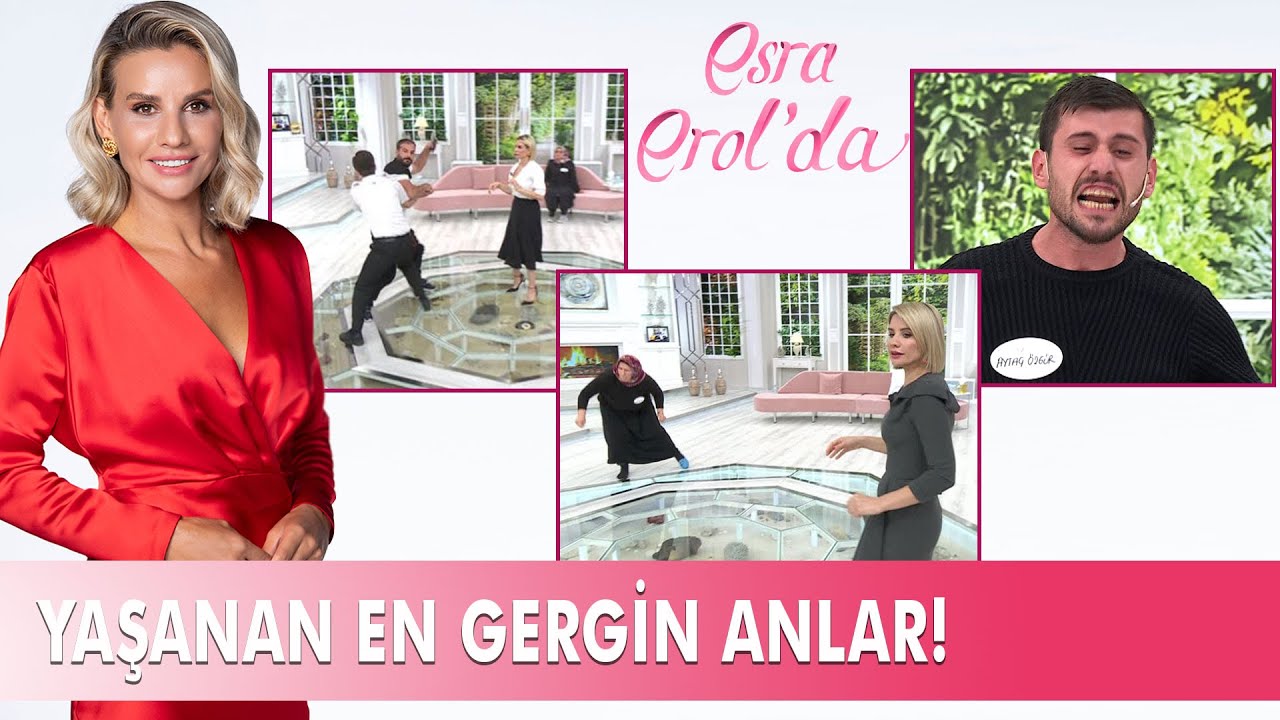 Stüdyoda yaşanan en gergin anlar! | Esra Erol Özel Kolaj