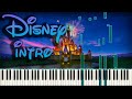 Disney Intro  Piano cover | Opening Theme