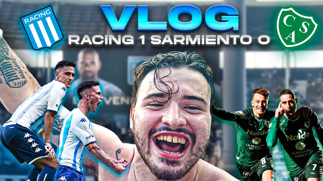 RACING vs SARMIENTO | VLOG EN EL CILINDRO