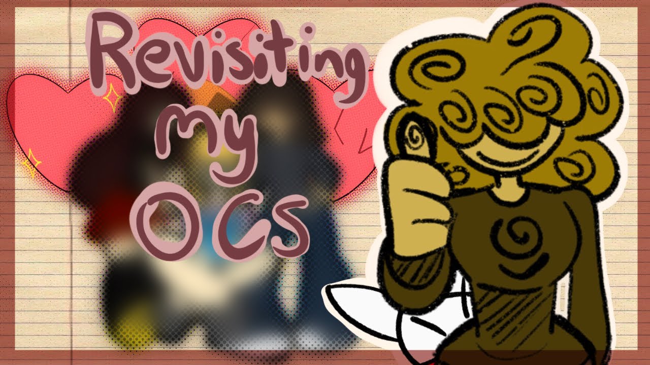 Revisiting My OCs || Speedpaint + Commentary - YouTube