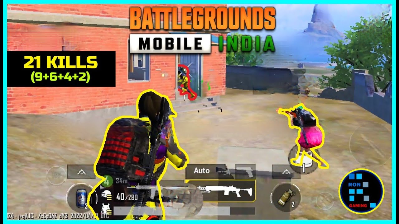 BGMI | Intense Match "21 Kills" With Squad Chicken Dinner - YouTube
