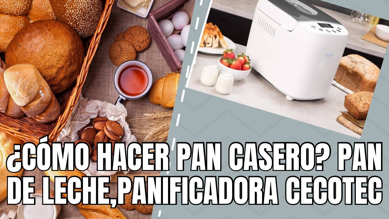 ”¿panificadora Cecotec vale la pena? Haciendo pan de leche casero”¿Será un éxito o un desastre?”