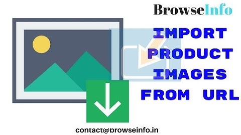 How to Import Product Images from URL | Odoo App Features #odoo #URL