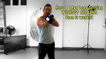 Hero 9 Max Lens Mod setting WITHOUT the lens...