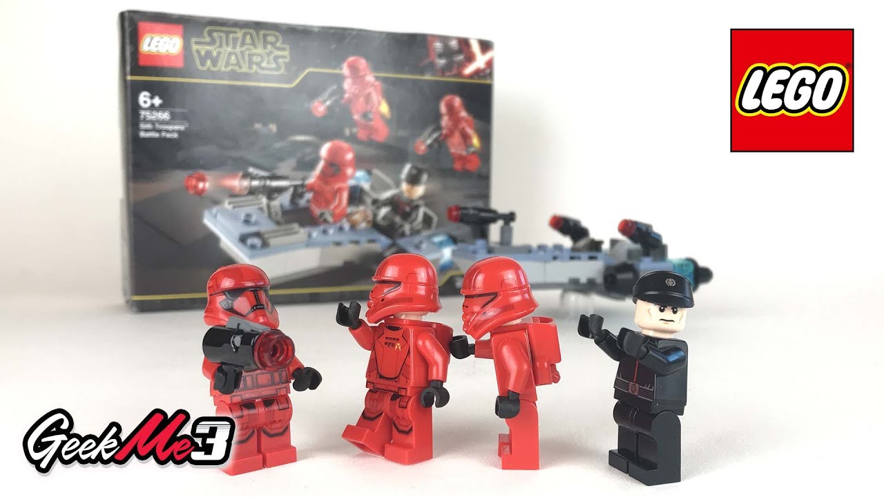 Lego Star Wars 75266 Sith Troopers Battle Pack La Review
