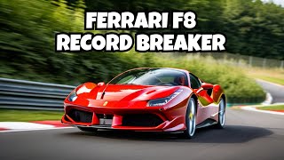 Ferrari F8 New Lap Record /Nurburgring