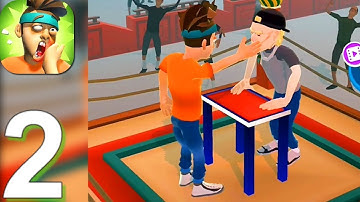 Slap Kings - Gameplay Walkthrough Part 2 Levels 14-27 (Android,iOS)