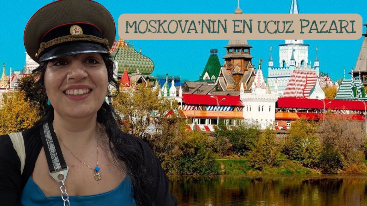 🇷🇺MOSKOVA'NIN EN UCUZ PAZARINI GEZDİM🎪I VISITED THE CHEAPEST MARKET IN MOSCOW