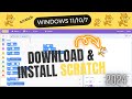 How to Download and Install Scratch on Windows 11/12/10/7 in Hindi | Scratch 3 Download and Install