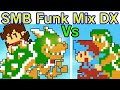 Friday Night Funkin' VS Super Mario Bros. Funk Mix DX FULL WEEK + Cutscenes (FNF Mod) (GF In Danger)