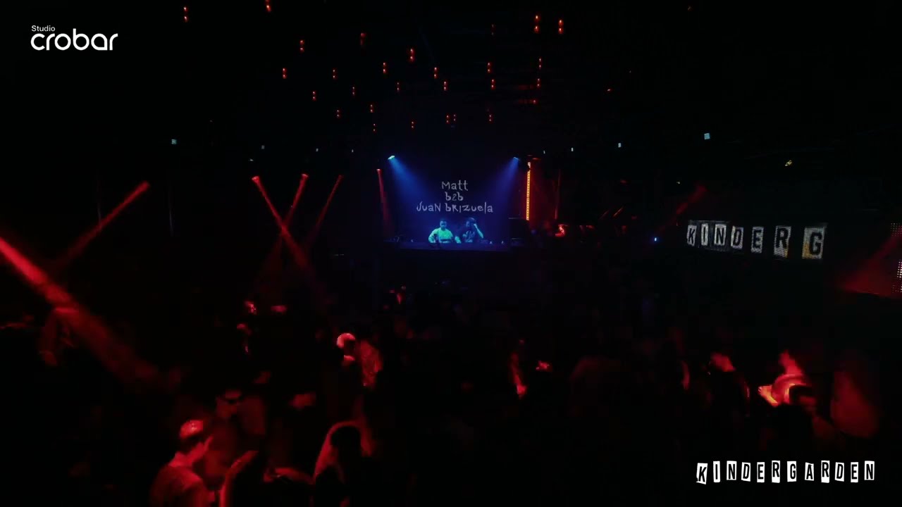 Matt B2B Juan Brizuela Live at KINDERGARDEN 31/08/24 @ Crobar Club