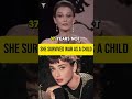 👑 Audrey Hepburn:Survived War. Became A Legend #shorts #motivation #philanthropy #speech #acting