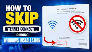 Install Windows 11 Without Internet! Easy Bypass Method