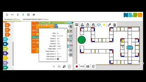 Simulación Robot - Open Roberta Lab