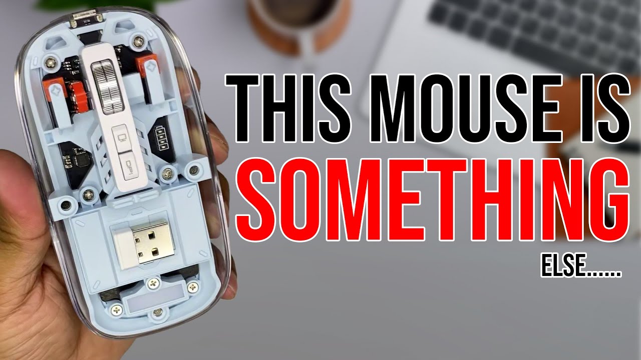 Transparent mouse unboxing and review: A mouse #nothing would make