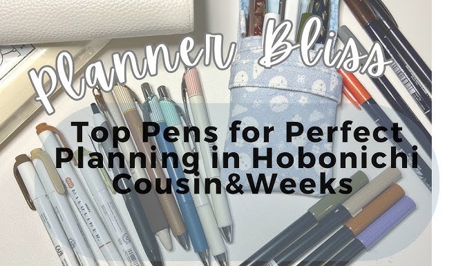 Best Pens for Writing in Planners- the ULTIMATE Pen Review - Get