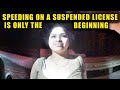 Speeding on a Suspended License is only the Beginning of Problems for this 21-Year-Old