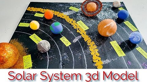 Best School Science Project Ideas || Solar System 3d Model || easiest science model||School Projects