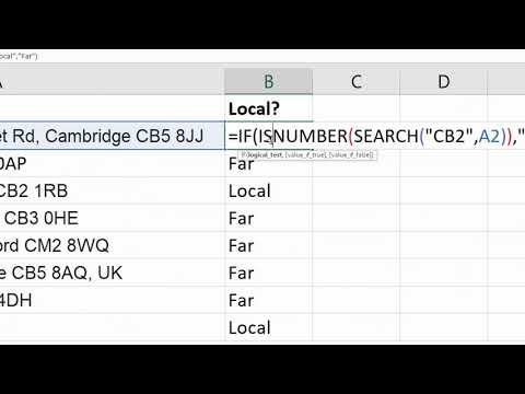 Excel IF Function: If Cell Contains Specific Text - Partial Match IF Formula