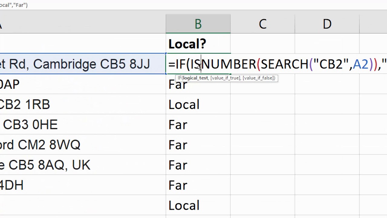 What Does Excel If Cell Contains Mean?