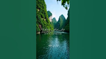 قران كريم ارح قلبك وسمعك #قران_في_دقيقة #quran#قرآن @قران_في_دقيقة