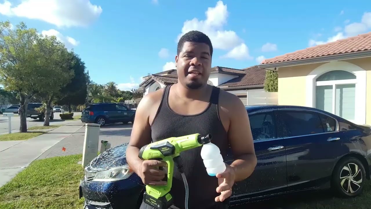 KEPEAK Cordless pressure washer