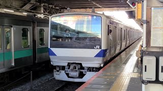 【3000番台関東圏へ】1192M E531系0番台K419編成 E531系3000番台K555編成 我孫子駅 発車シーン