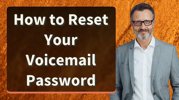 How to Reset Your Voicemail Password