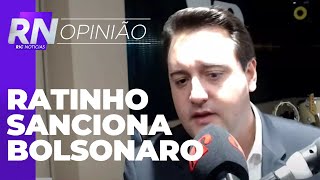 Ratinho vai sancionar homenagem à Bolsonaro